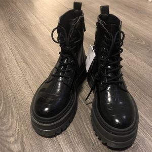 Bershka Croc Boots